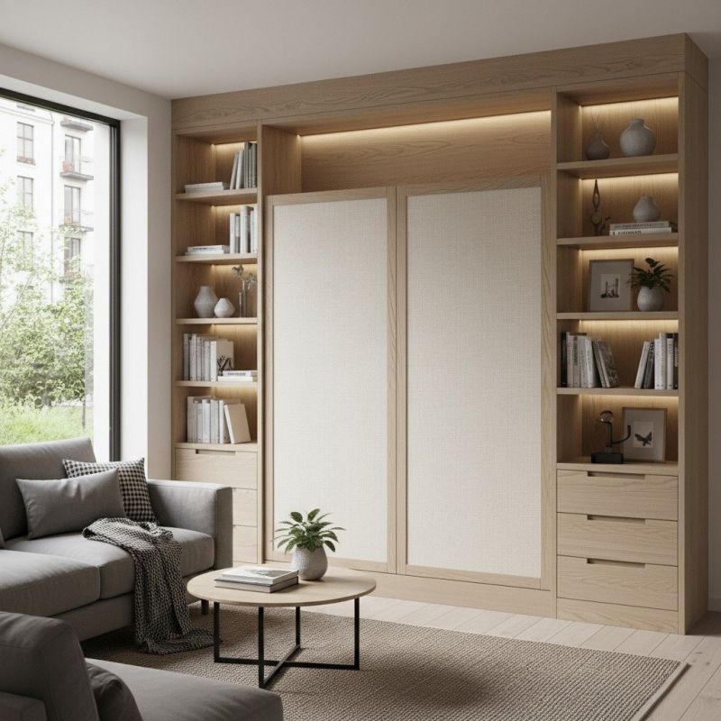 Built In Bookshelves Installation in Woodbridge, VA