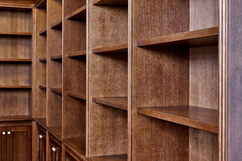 Custom Bookshelves Installation in Winston Salem, NC